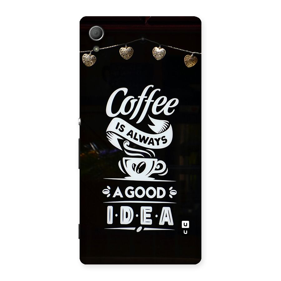 Coffee Idea Back Case for Xperia Z3 Plus