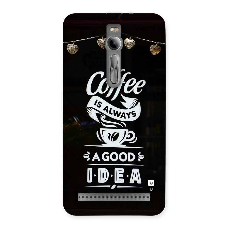 Coffee Idea Back Case for Zenfone 2