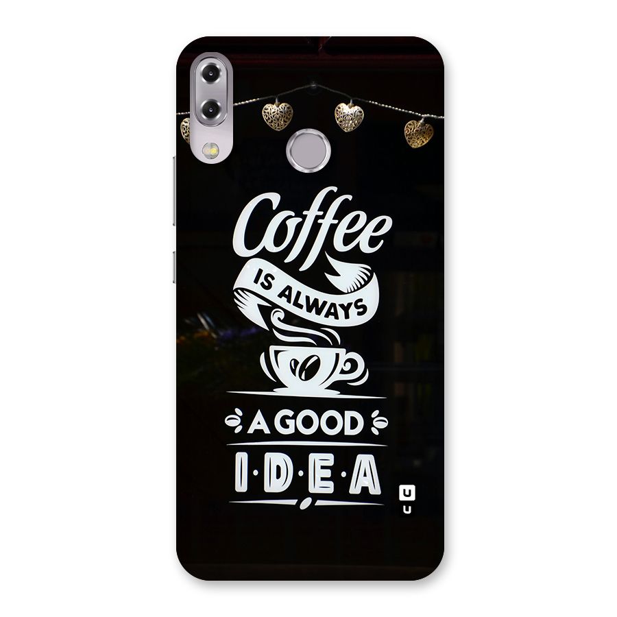 Coffee Idea Back Case for Zenfone 5Z