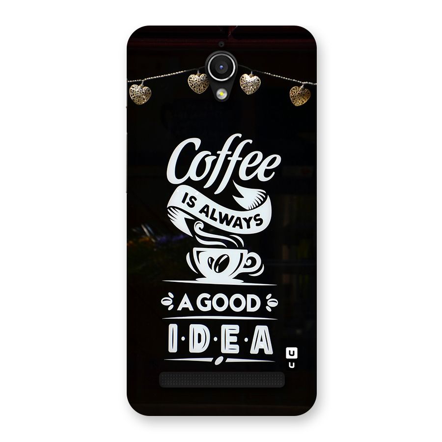 Coffee Idea Back Case for Zenfone Go