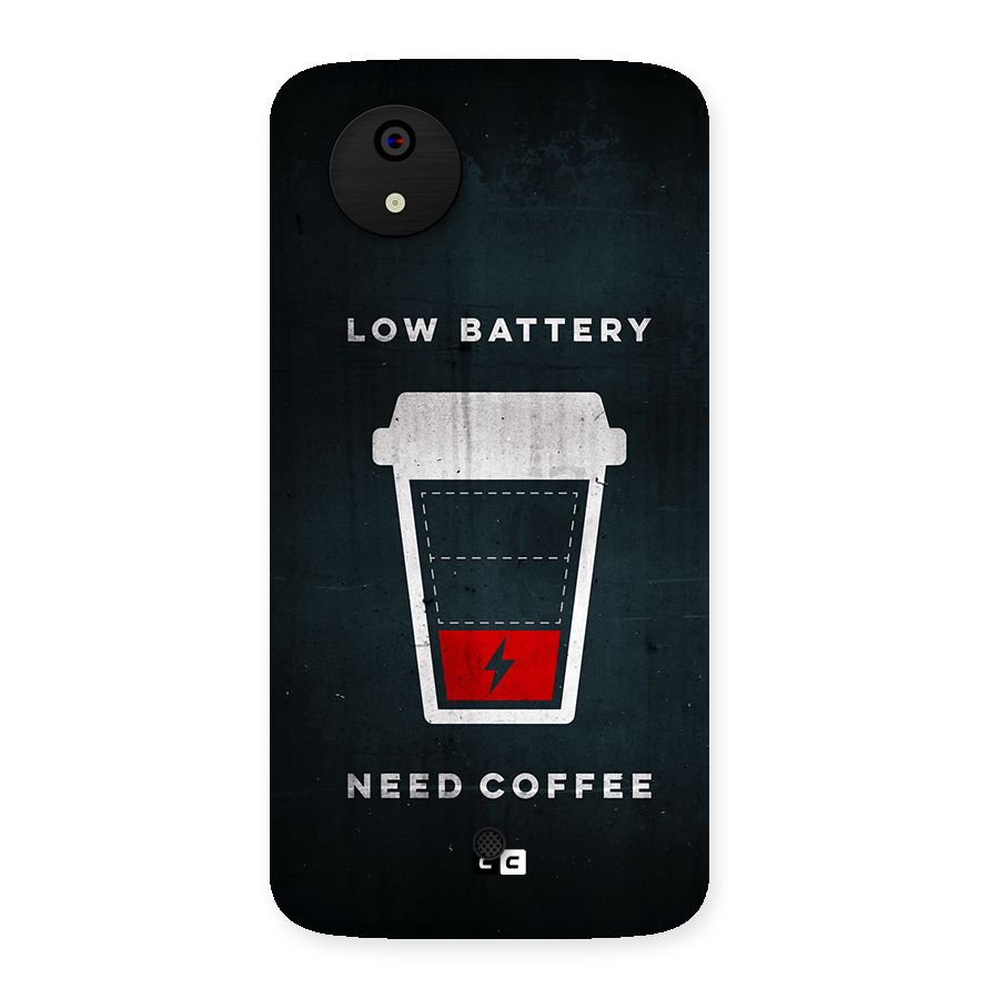 Coffee Need Back Case for Canvas A1  AQ4501