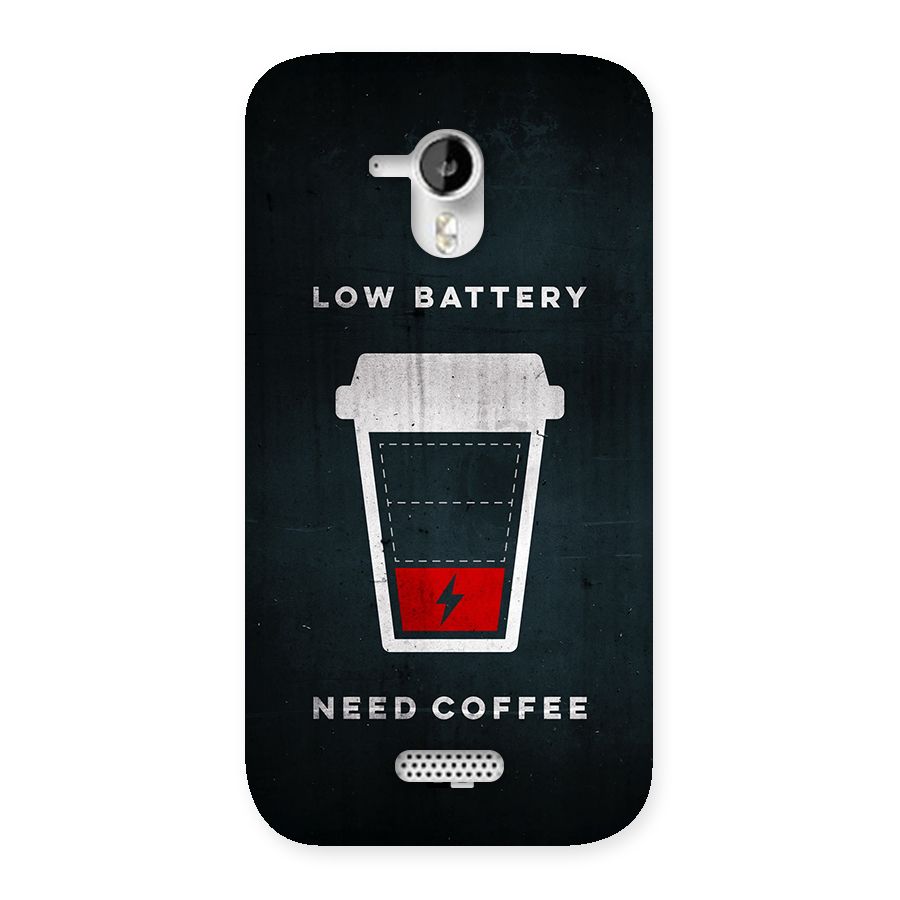 Coffee Need Back Case for Canvas HD A116