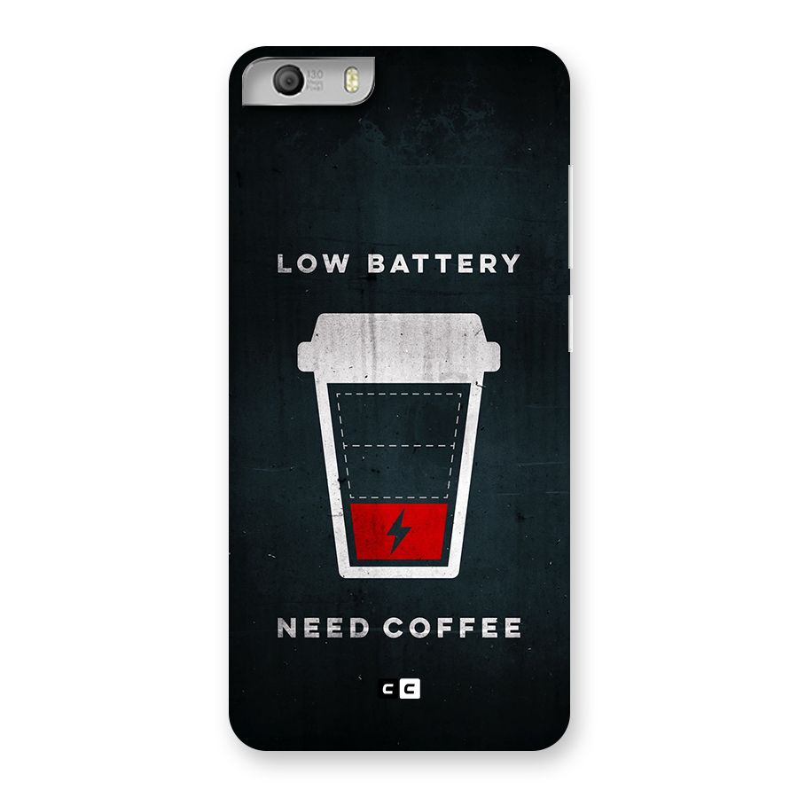 Coffee Need Back Case for Canvas Knight 2