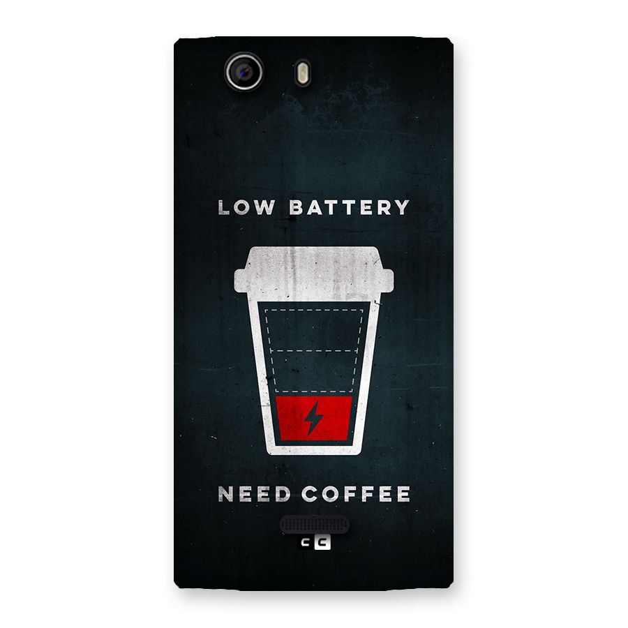 Coffee Need Back Case for Canvas Nitro 2 E311