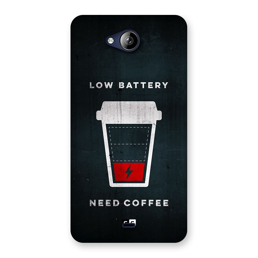 Coffee Need Back Case for Canvas Play Q355