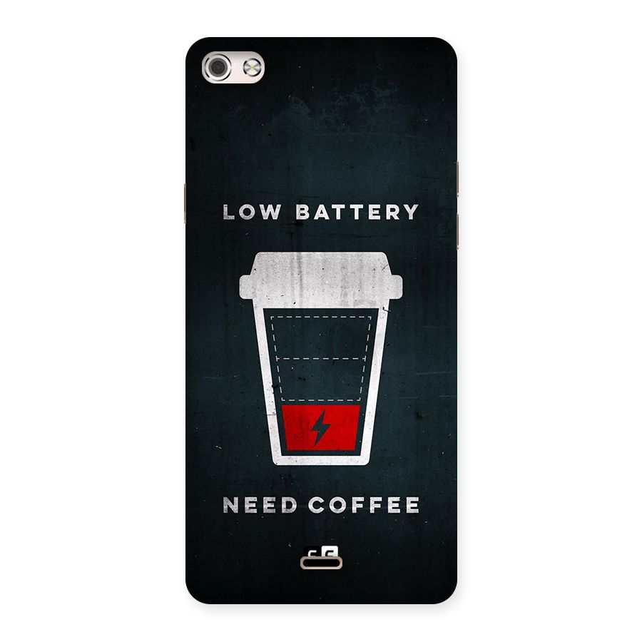 Coffee Need Back Case for Canvas Silver 5