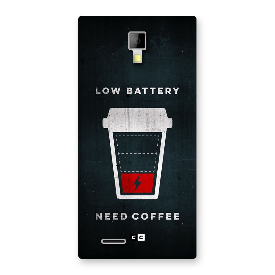 Coffee Need Back Case for Canvas Xpress A99