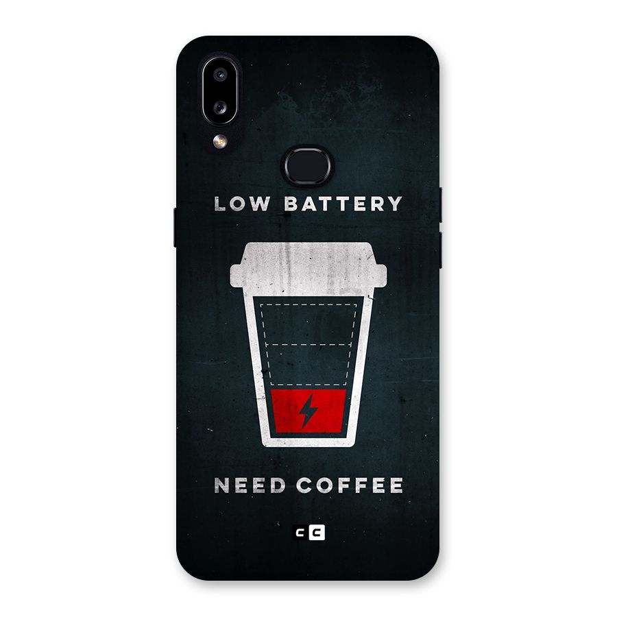 Coffee Need Back Case for Galaxy A10s