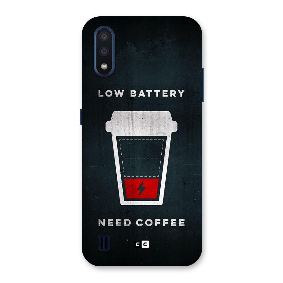 Coffee Need Back Case for Galaxy M01