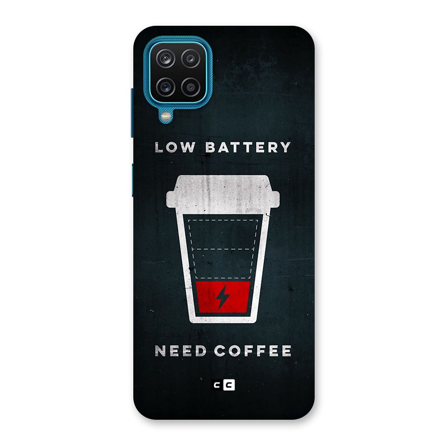 Coffee Need Back Case for Galaxy M12
