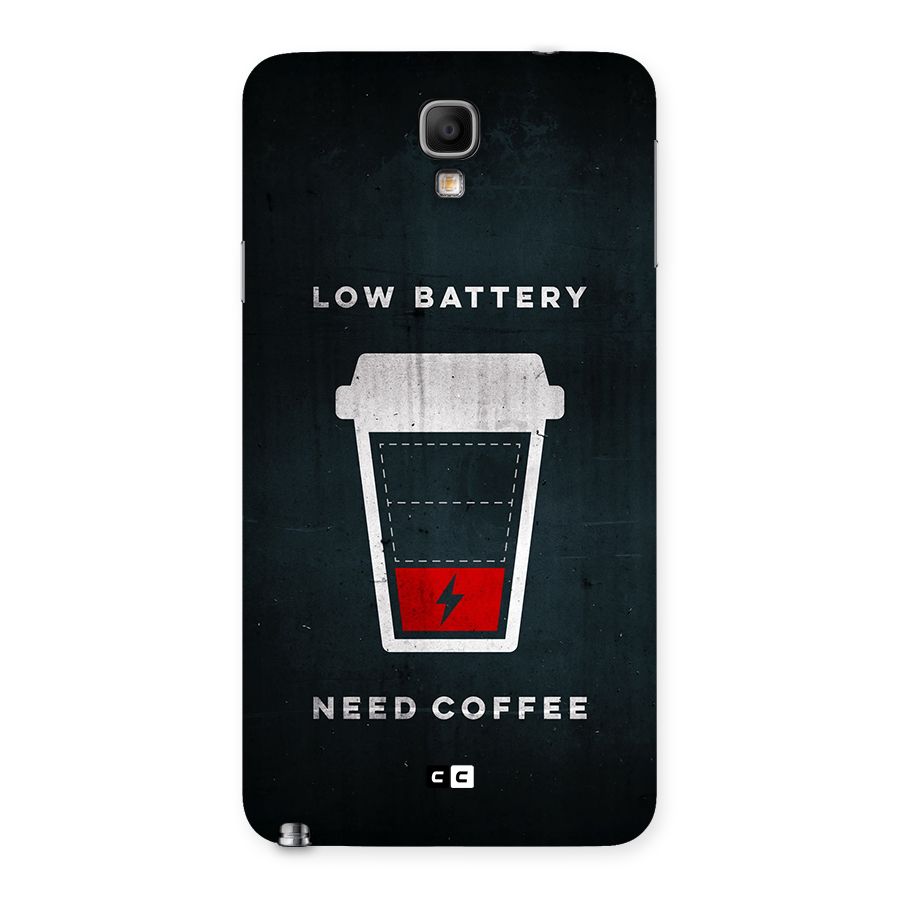 Coffee Need Back Case for Galaxy Note 3 Neo