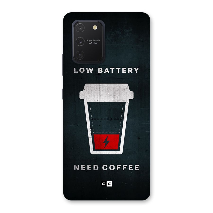 Coffee Need Back Case for Galaxy S10 Lite