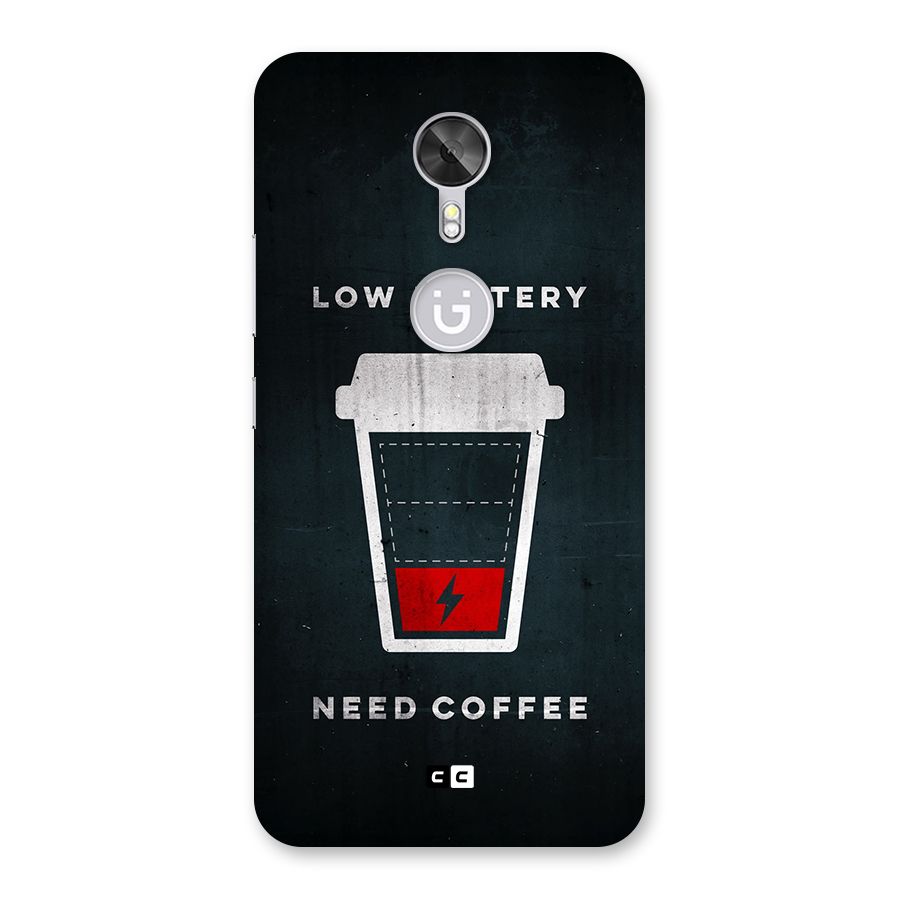 Coffee Need Back Case for Gionee A1