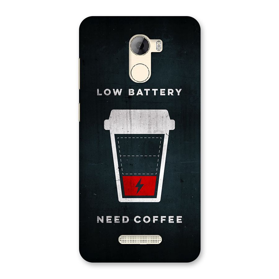 Coffee Need Back Case for Gionee A1 LIte