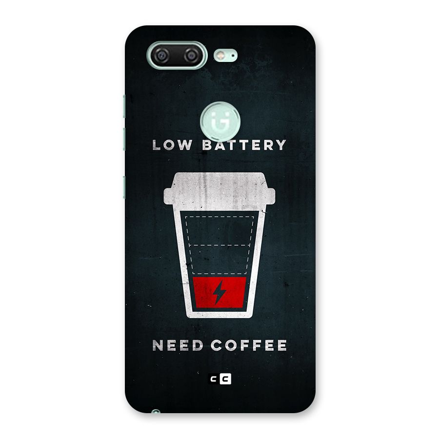 Coffee Need Back Case for Gionee S10