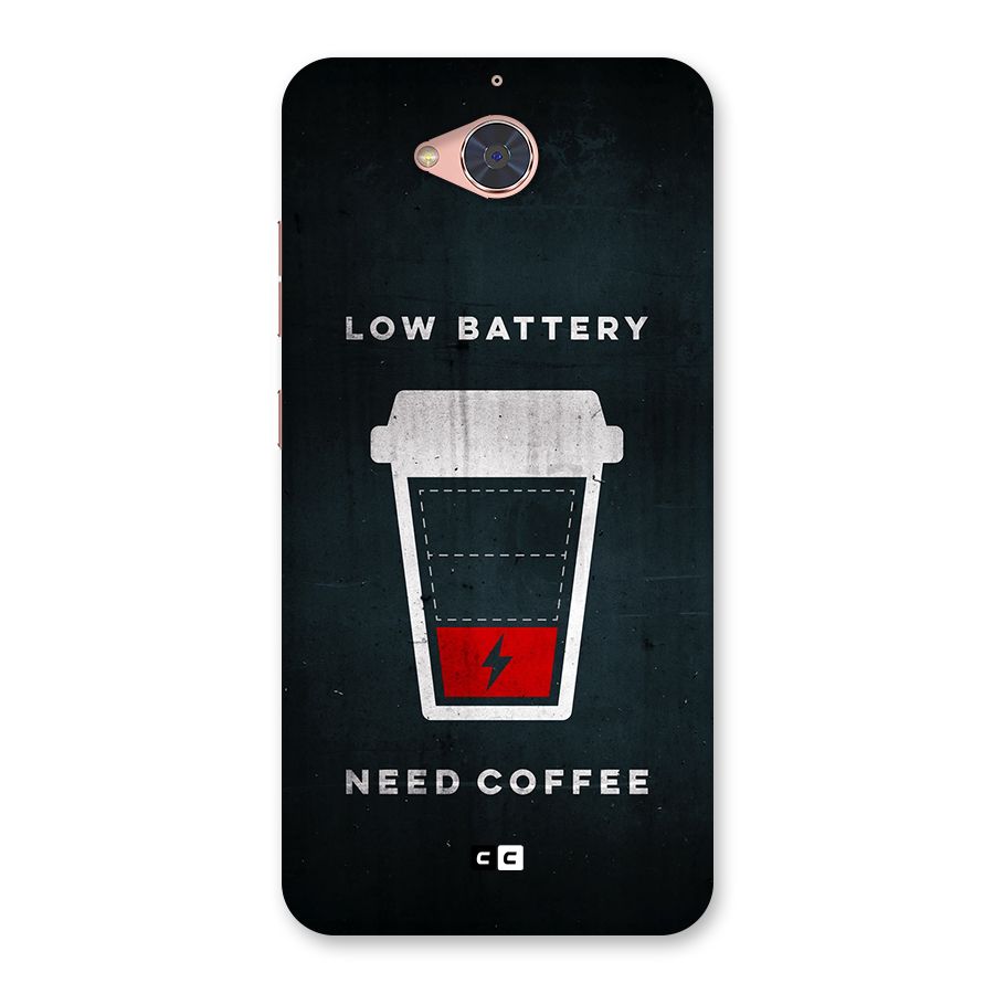 Coffee Need Back Case for Gionee S6 Pro