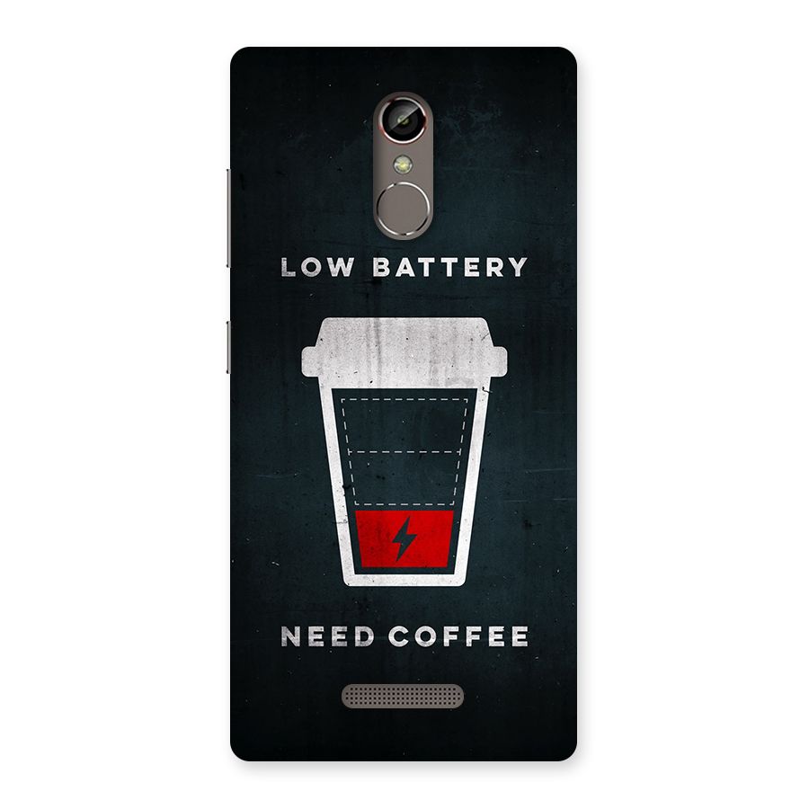 Coffee Need Back Case for Gionee S6s