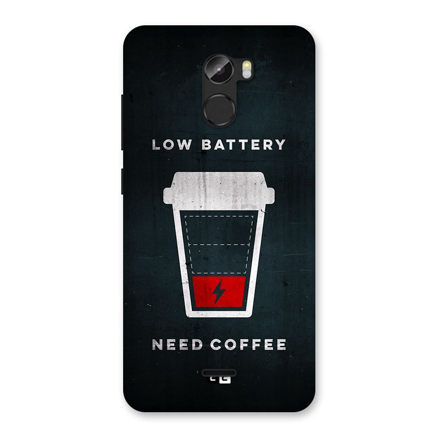 Coffee Need Back Case for Gionee X1