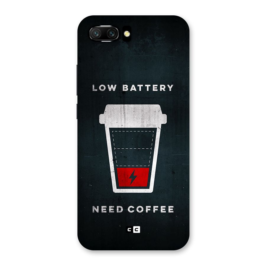 Coffee Need Back Case for Honor 10
