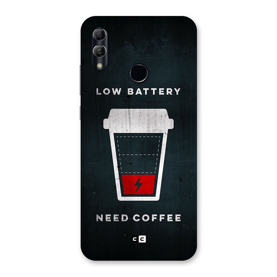 Coffee Need Back Case for Honor 10 Lite