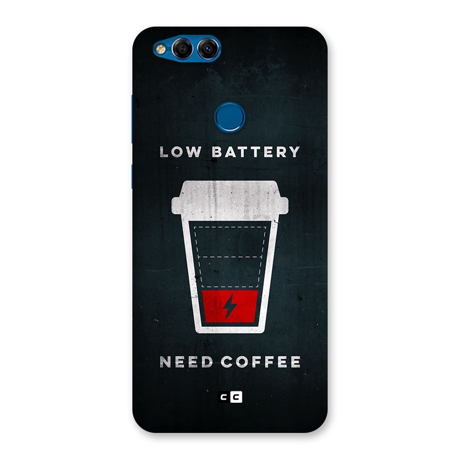 Coffee Need Back Case for Honor 7X
