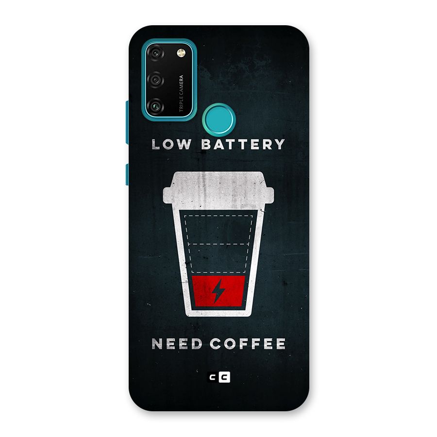 Coffee Need Back Case for Honor 9A