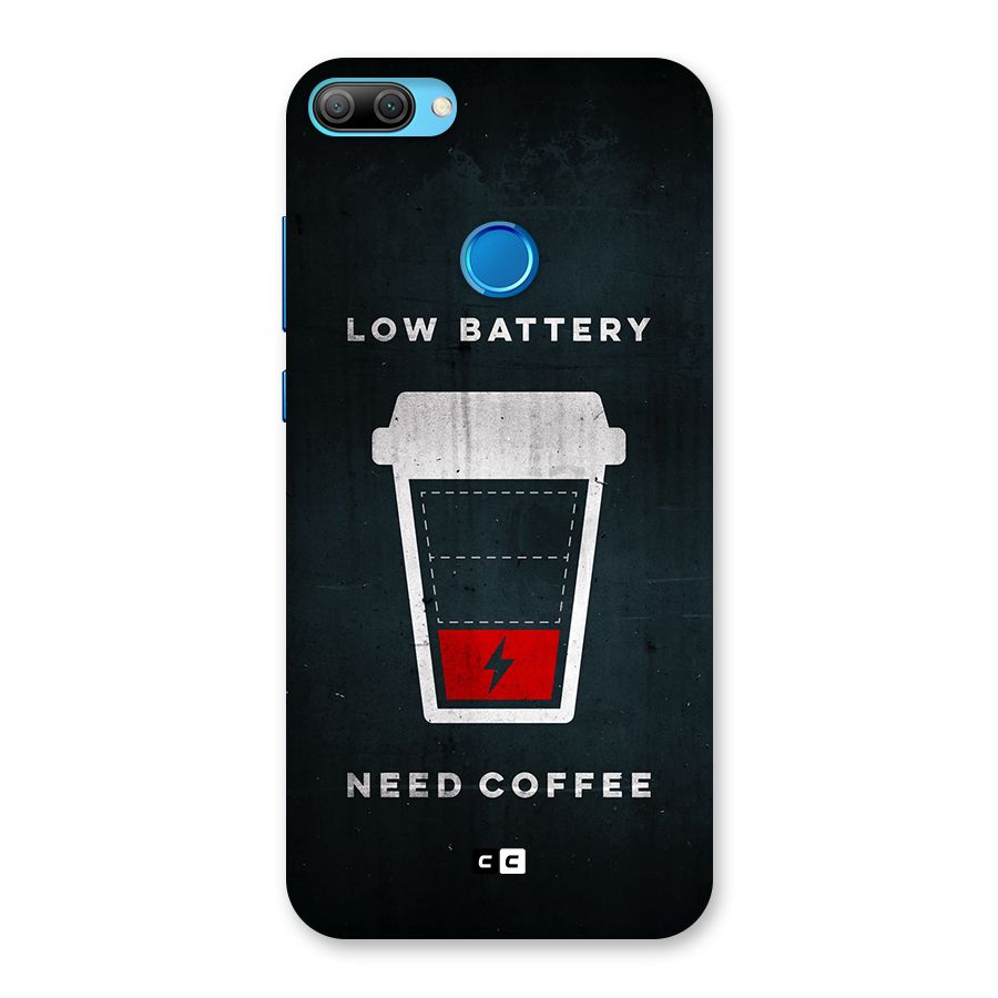 Coffee Need Back Case for Honor 9N
