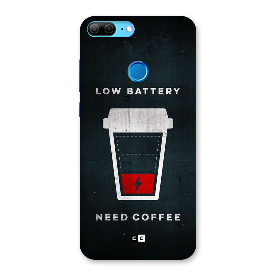 Coffee Need Back Case for Honor 9 Lite