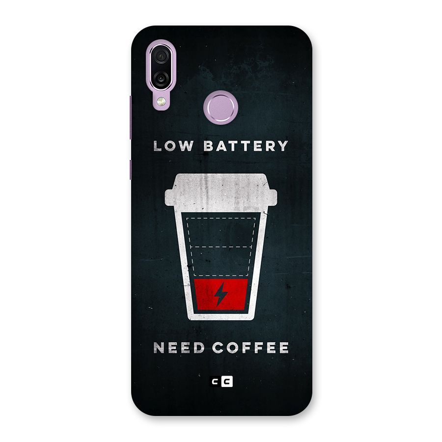 Coffee Need Back Case for Honor Play