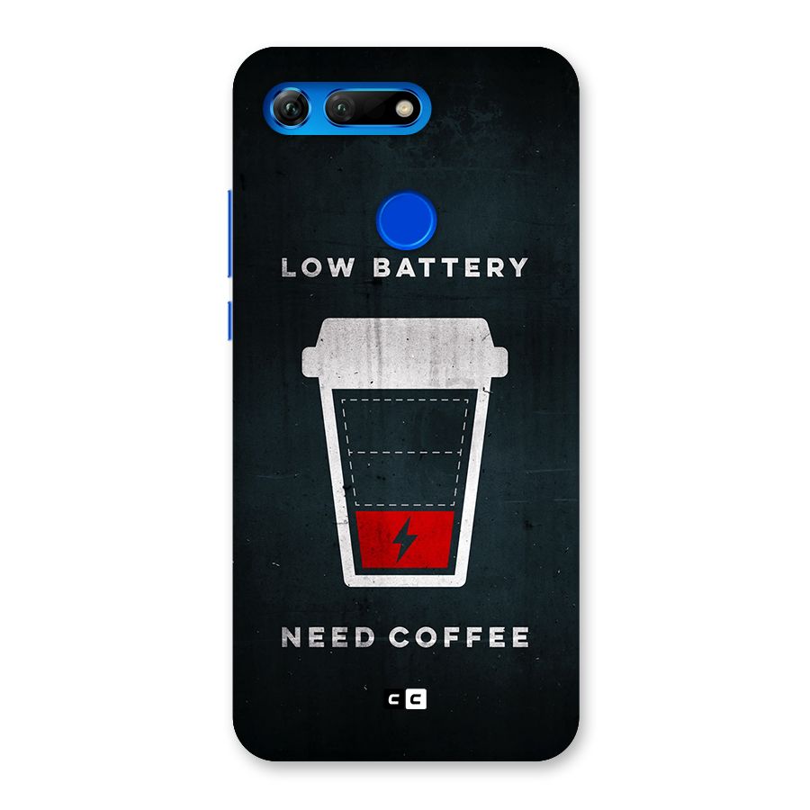 Coffee Need Back Case for Honor View 20