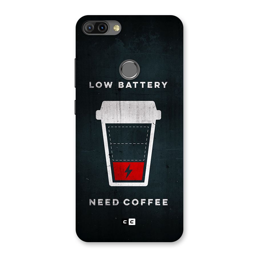 Coffee Need Back Case for Infinix Hot 6 Pro