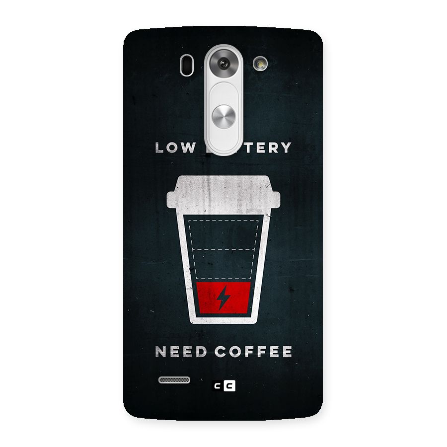 Coffee Need Back Case for LG G3 Mini