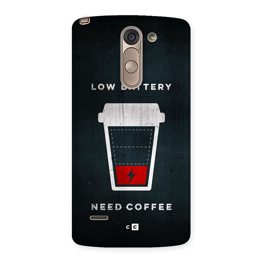 Coffee Need Back Case for LG G3 Stylus
