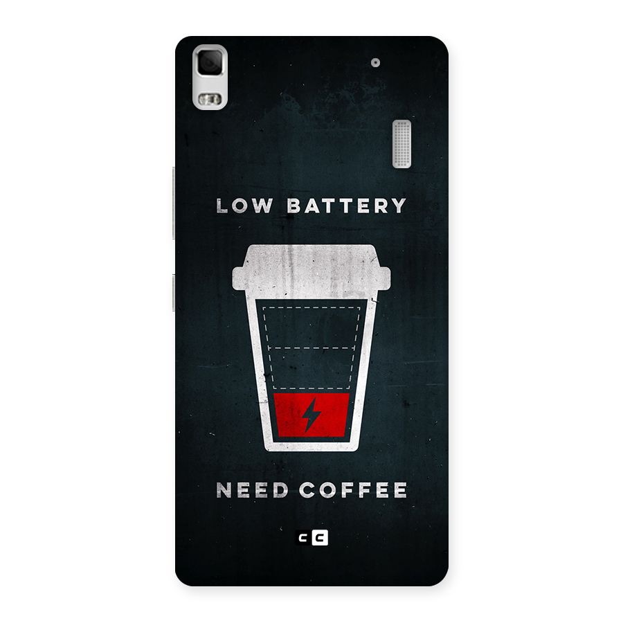 Coffee Need Back Case for Lenovo A7000