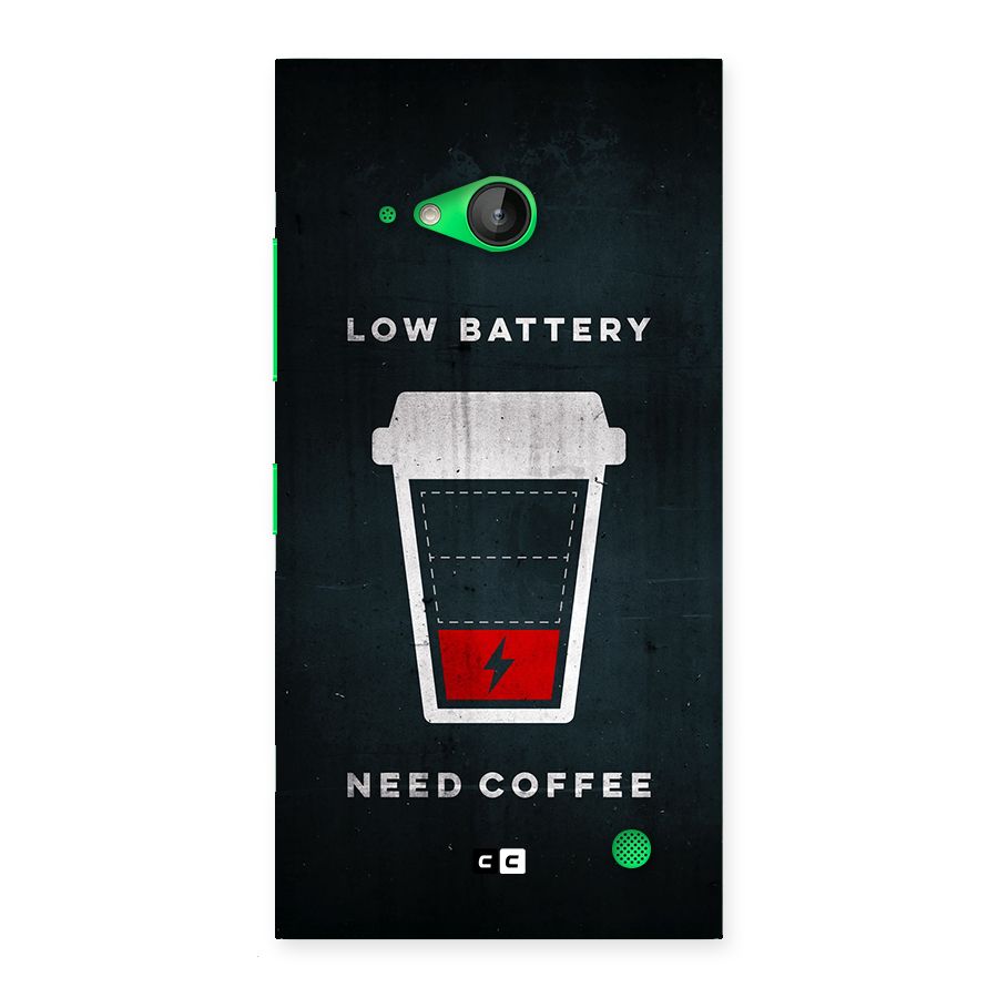 Coffee Need Back Case for Lumia 730