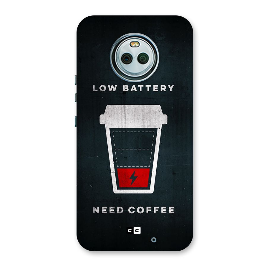 Coffee Need Back Case for Moto X4