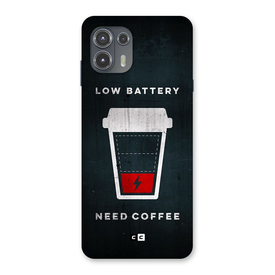Coffee Need Back Case for Motorola Edge 20 Fusion