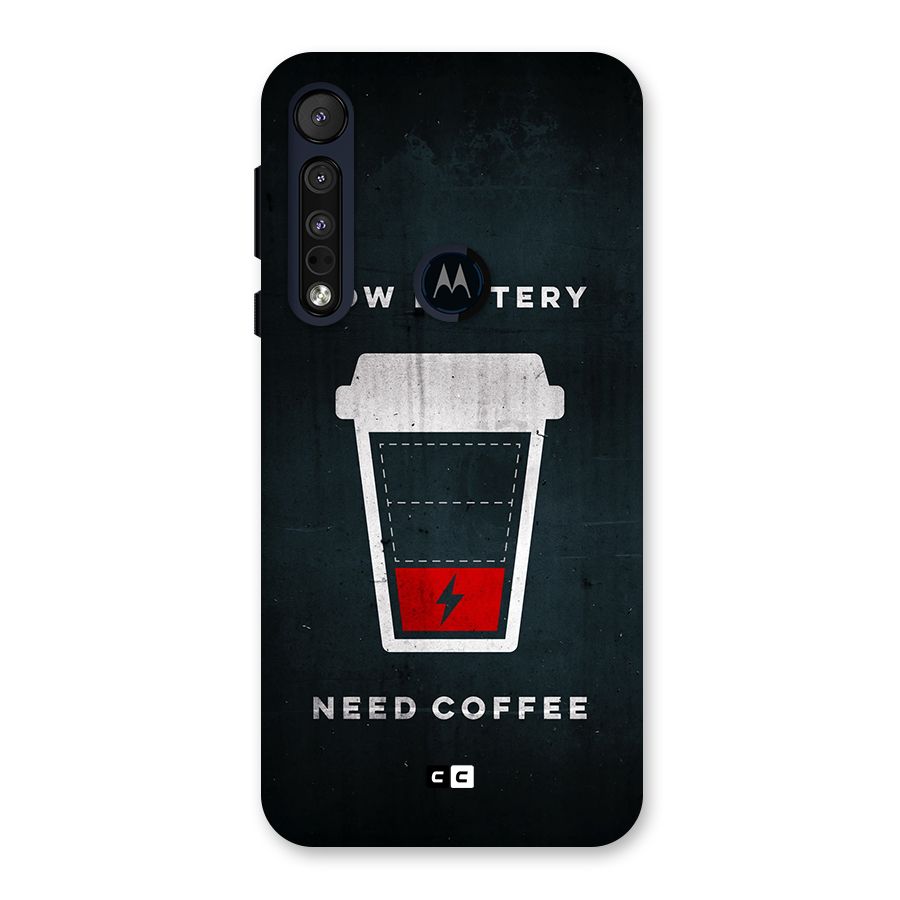 Coffee Need Back Case for Motorola One Macro