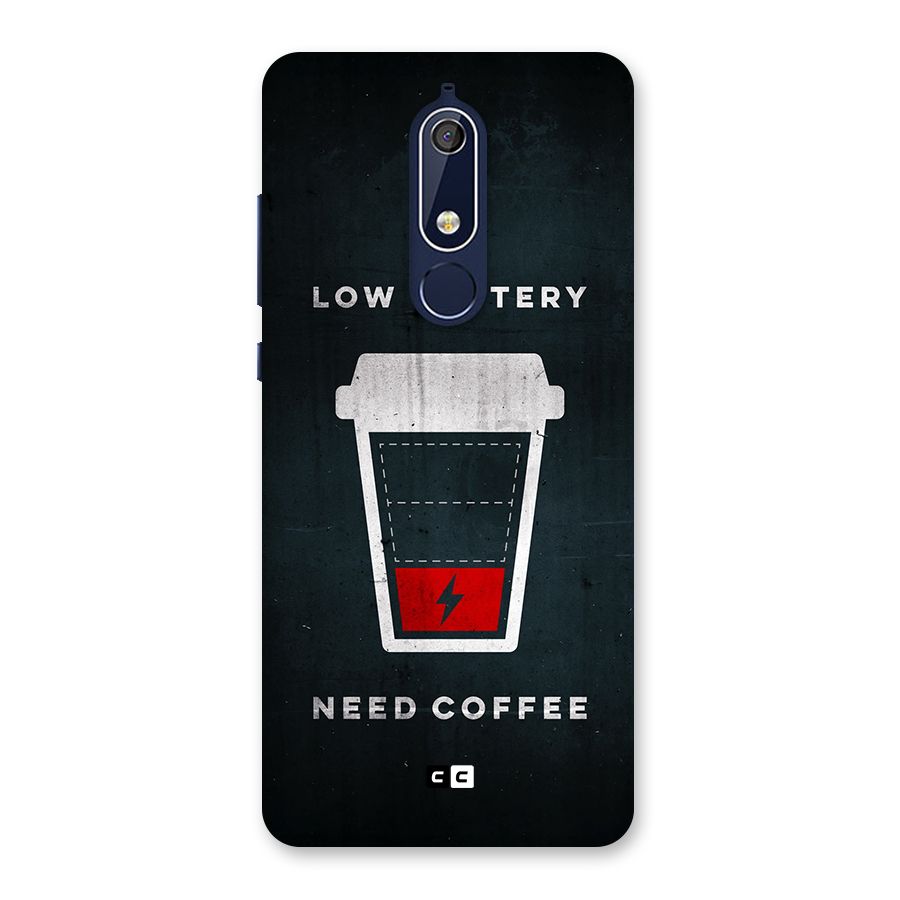 Coffee Need Back Case for Nokia 5.1
