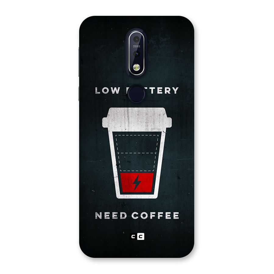 Coffee Need Back Case for Nokia 7.1