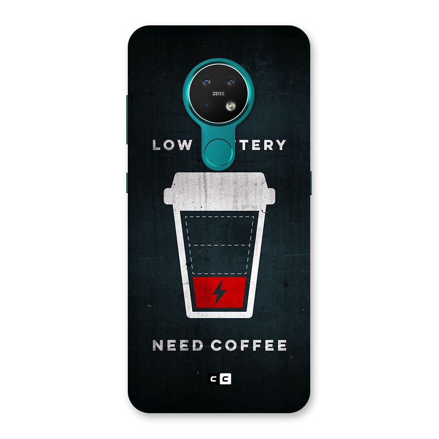 Coffee Need Back Case for Nokia 7.2