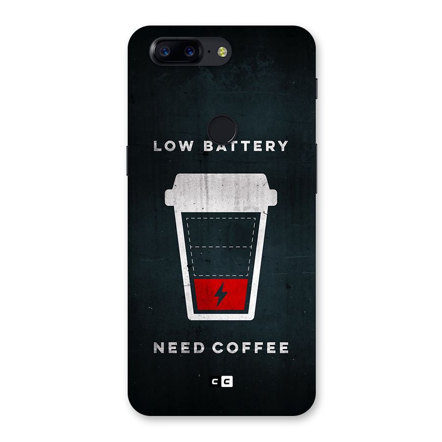 Coffee Need Back Case for OnePlus 5T