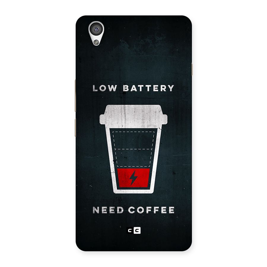 Coffee Need Back Case for OnePlus X