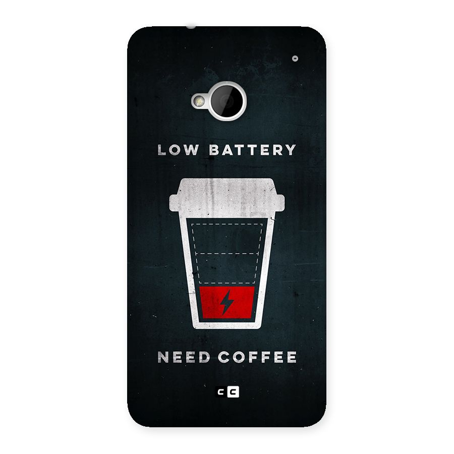 Coffee Need Back Case for One M7 (Single Sim)