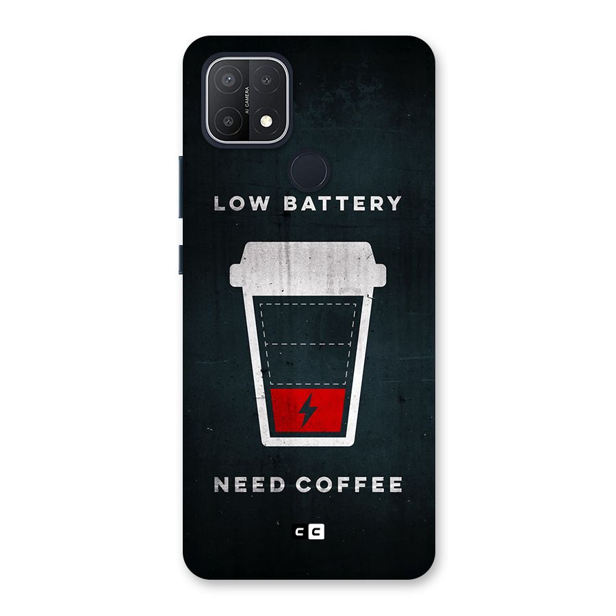 Coffee Need Back Case for Oppo A15s