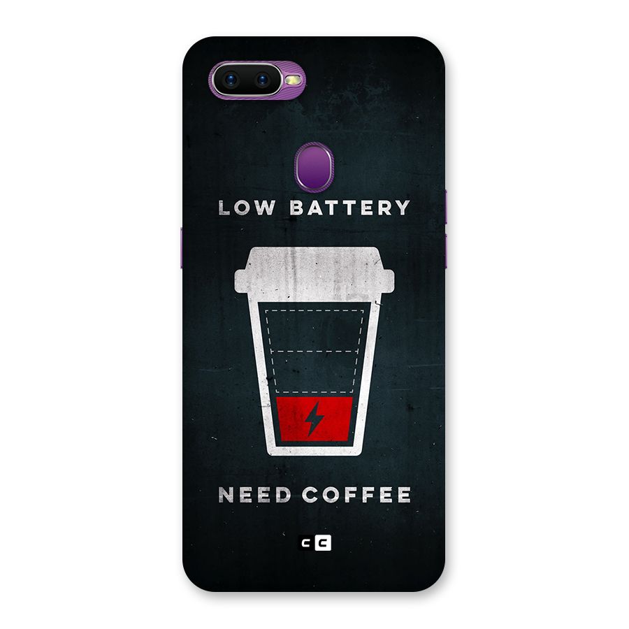 Coffee Need Back Case for Oppo F9
