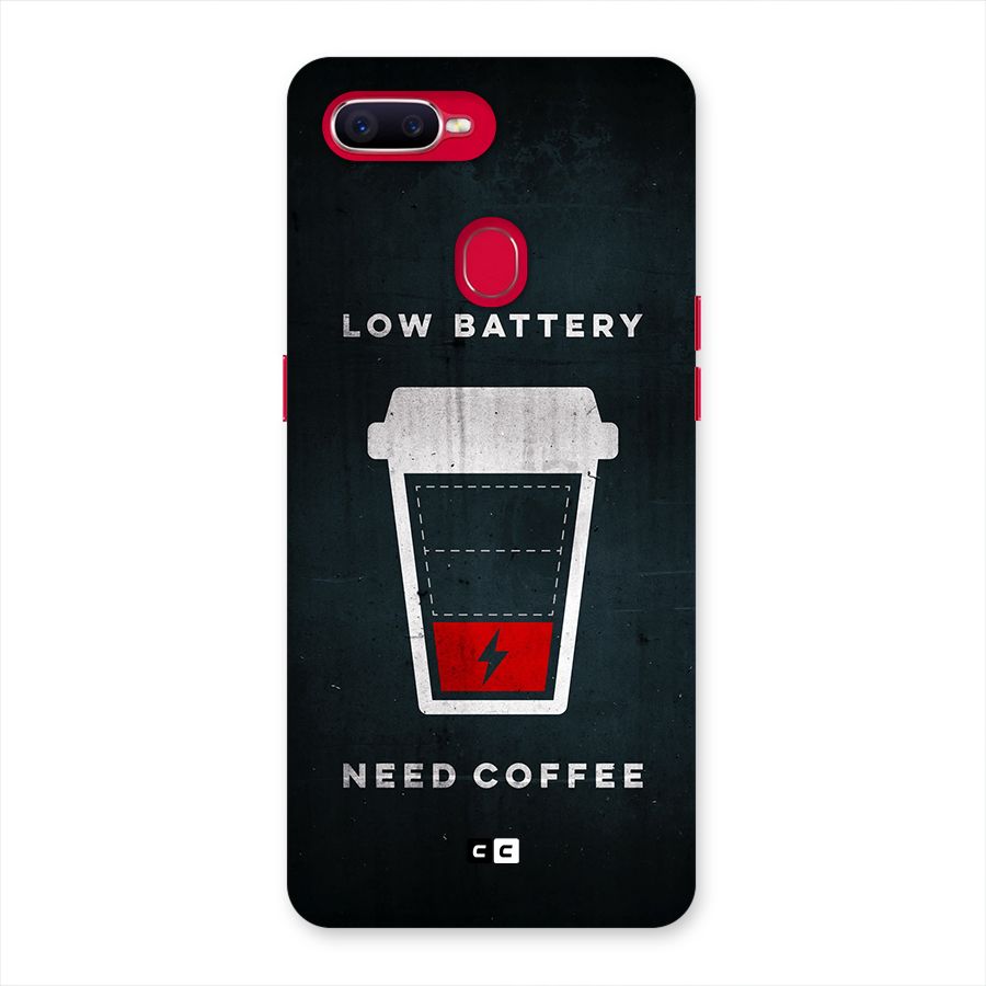 Coffee Need Back Case for Oppo F9 Pro