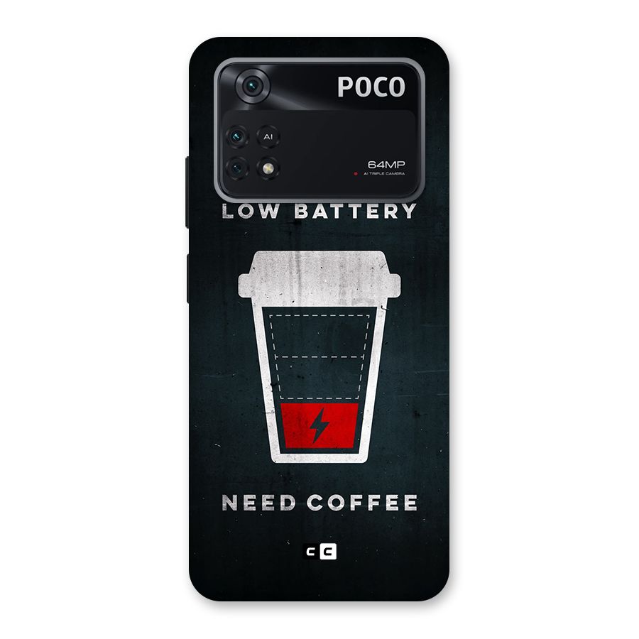 Coffee Need Back Case for Poco M4 Pro 4G