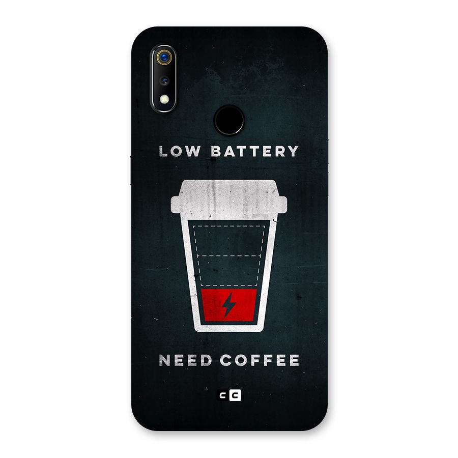 Coffee Need Back Case for Realme 3
