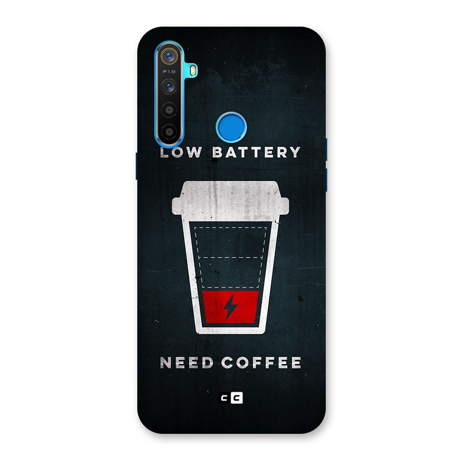 Coffee Need Back Case for Realme 5